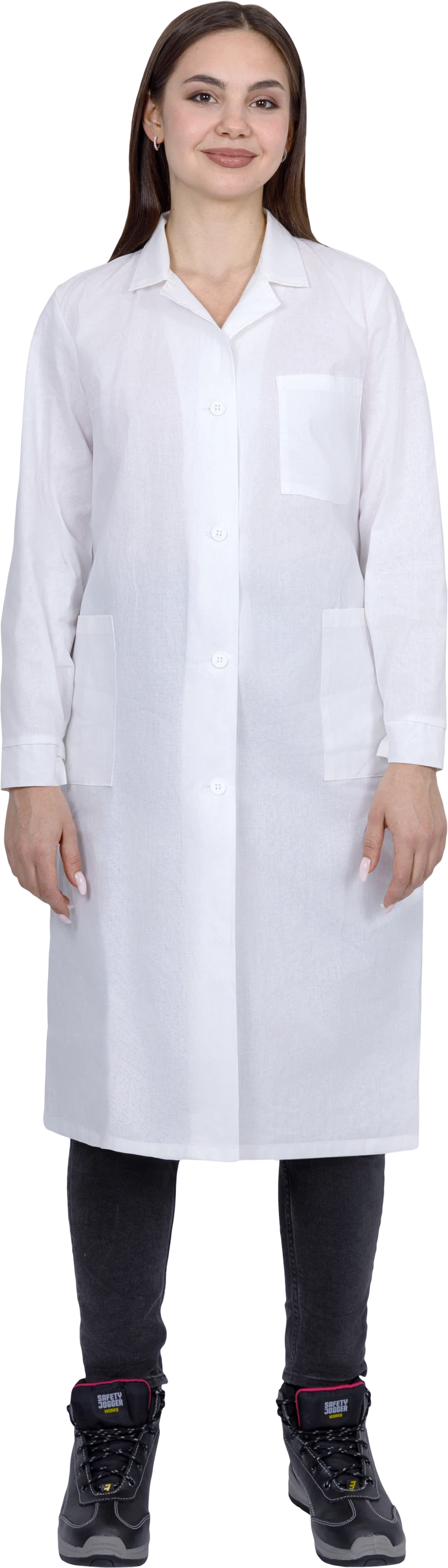 Халат БЯЗЬ женский от ОПЗ, белый