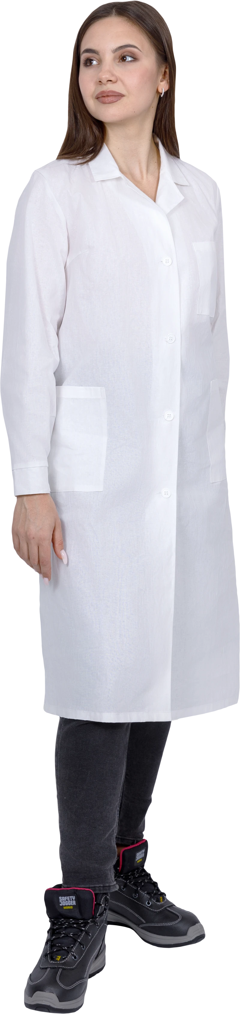 Халат БЯЗЬ женский от ОПЗ, белый