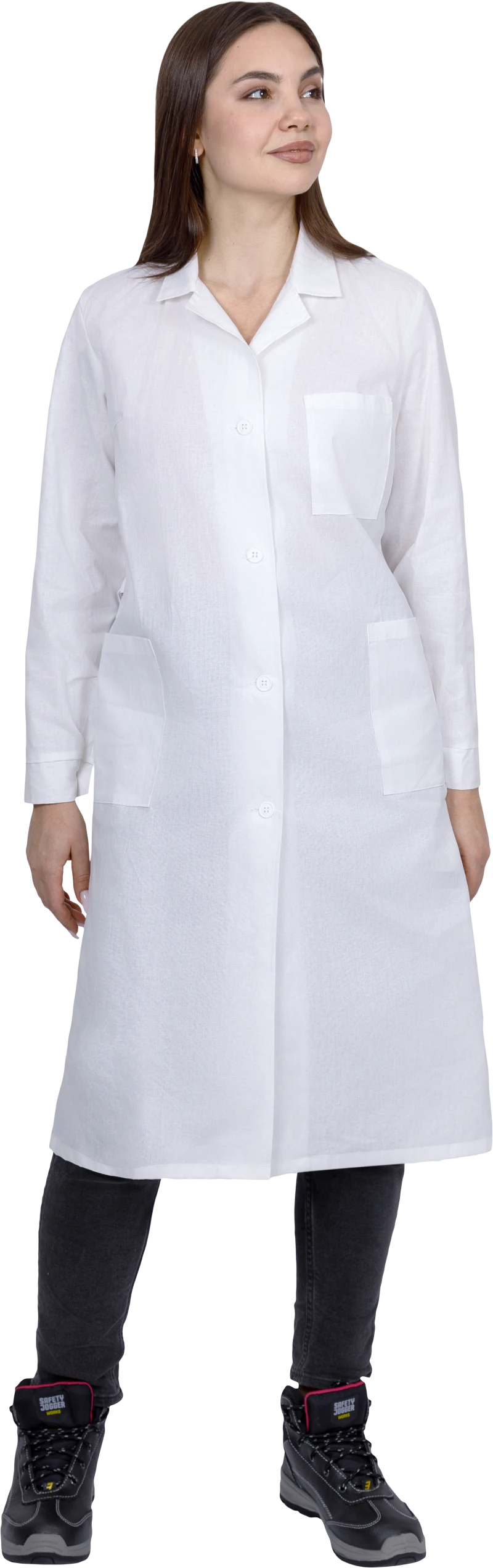 Халат БЯЗЬ женский от ОПЗ, белый