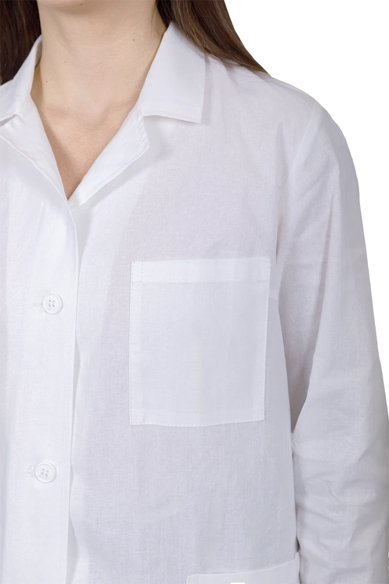 Халат БЯЗЬ женский от ОПЗ, белый