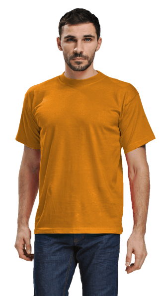 Футболка короткий рукав 160 г/м2, оранжевая