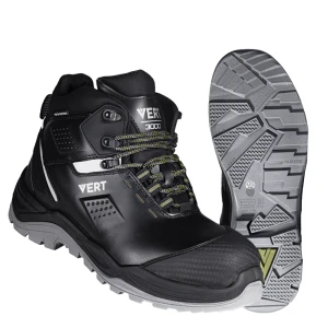 Ботинки VERT (VERT 3003) с КП и КС шерст.мех, кожаные ПУ/ТПУ