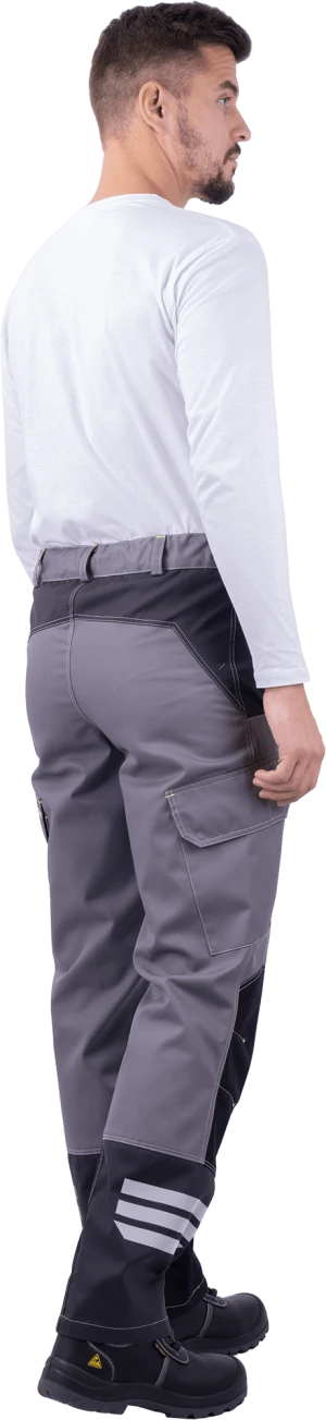Брюки мужские ЭДВАНС от механических воздействий и ОПЗ,серый/темно-серый/черный Брю 616