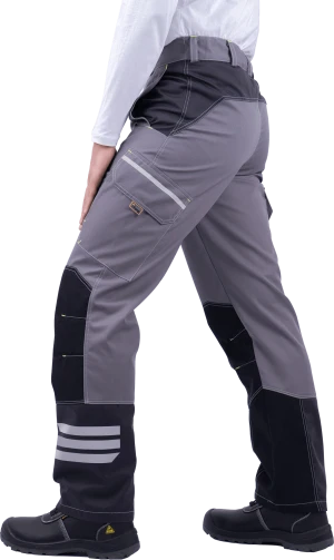 Брюки мужские ЭДВАНС от механических воздействий и ОПЗ,серый/темно-серый/черный Брю 616