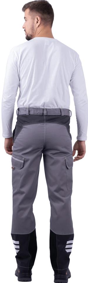 Брюки мужские ЭДВАНС от механических воздействий и ОПЗ,серый/темно-серый/черный Брю 616