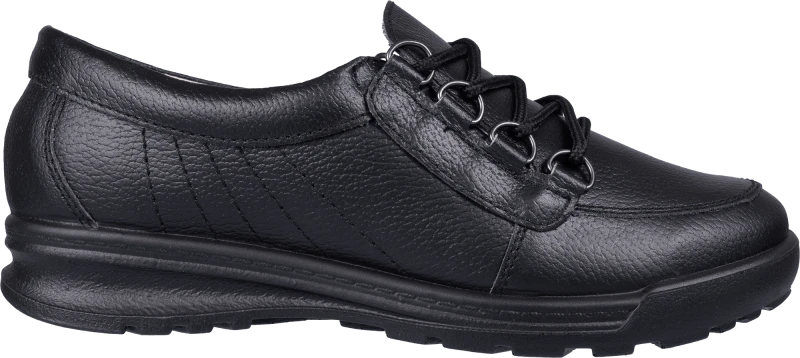 Туфли СВЕТА  (5964-07101), женские, кожаные ПУ  (черные) Туф 008