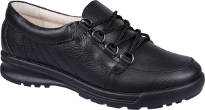 Туфли СВЕТА  (5964-07101), женские, кожаные ПУ  (черные) Туф 008