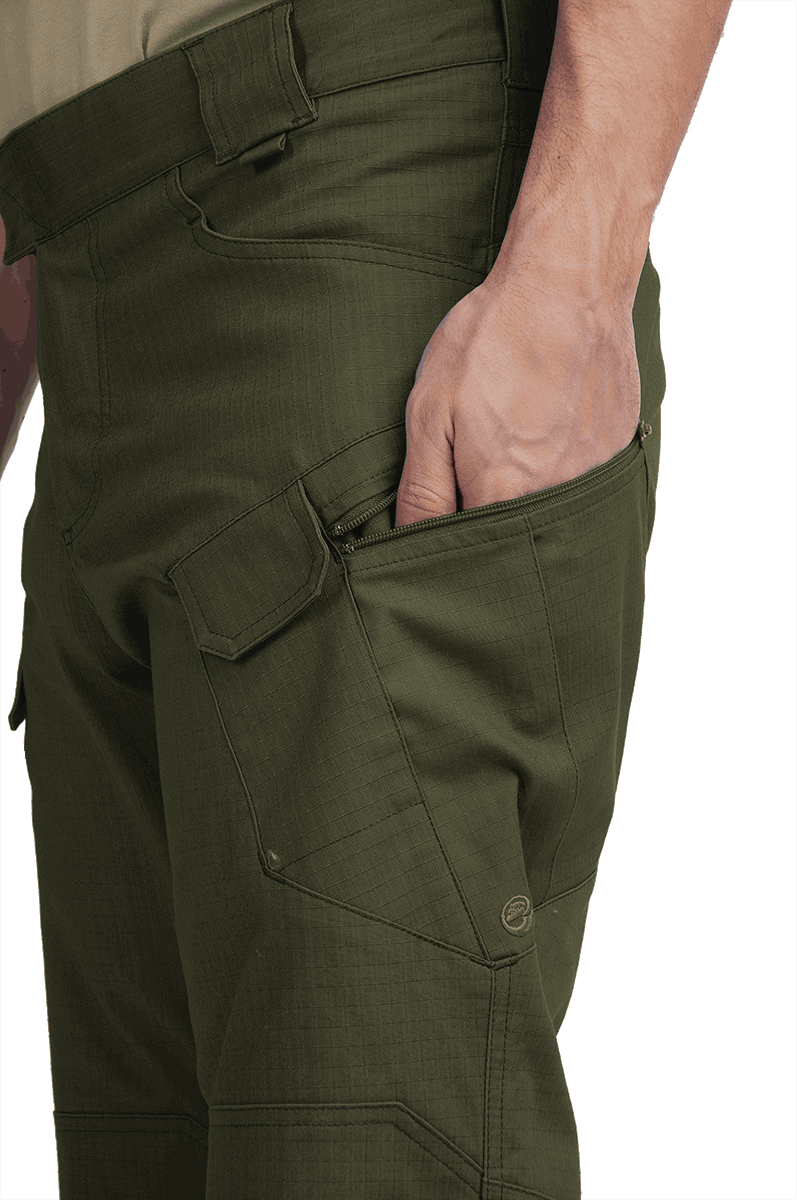 Брюки АЧЕЛМАН, олива Брю 626