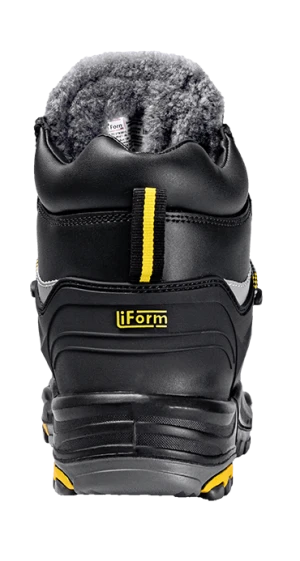 Ботинки iForm® ORIGINAL (ОРИДЖИНАЛ) с КП и КС нат мех, кожаные ПУ/нитрил