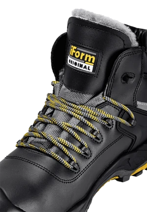 Ботинки iForm® ORIGINAL (ОРИДЖИНАЛ) с КП и КС нат мех, кожаные ПУ/нитрил