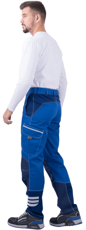 Брюки мужские ЭДВАНС от механических воздействий и ОПЗ, василек/синий Брю 617