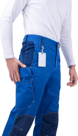 Брюки мужские ЭДВАНС от механических воздействий и ОПЗ, василек/синий Брю 617