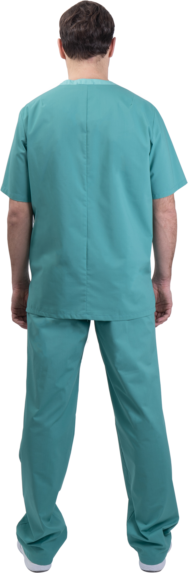 Костюм мужской ХИРУРГ МЕДИКАЛ от ОПЗ (блуза, брюки), зелёный Кос 848