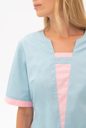 Костюм САНДРА, св.морская волна-св.розовый Кос 021