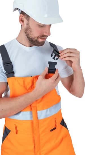 Костюм РЕФЛЕКТ-2 зимний, Со - 3-й класс защиты, Тнв - 4-й класс защ, флуоресцентный оранжевый-серый Кос 759