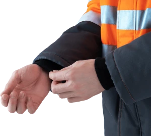 Костюм РЕФЛЕКТ-2 зимний, Со - 3-й класс защиты, Тнв - 4-й класс защ, флуоресцентный оранжевый-серый Кос 759