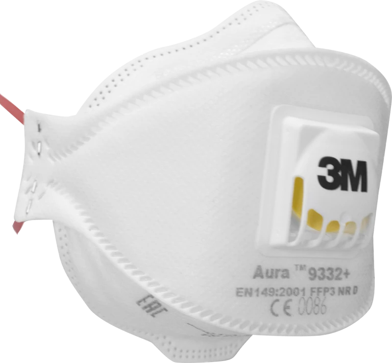 Респиратор 3M™ 9332 + Aura™, FFP3, с клапаном выдоха Рес 015